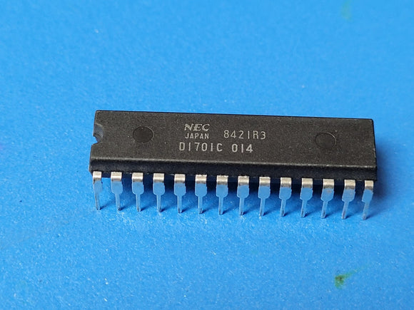(1 PC) UPD1701C-014 NEC PLL/Frequency Synthesis Circuit, CMOS, PDIP28