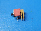 (1) TP21MS9ABE C&K Pushbutton Switch DPST Momentary 0.02A 20VDC Solder Term R/A