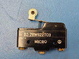 BZ-7RW822T03 Snap Acting/Limit Switch, SPDT, Momentary, 0.5A, 125VDC