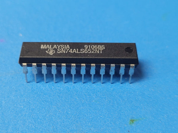 (1) SN74ALS652NT Registered Bus Transceiver 1-Func 8-Bit True Output TTL PDIP24