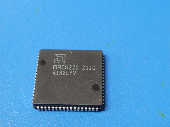 (1 PC) MACH220-20JC AMD EE PLD, 20ns, 96-Cell, CMOS, PLCC68