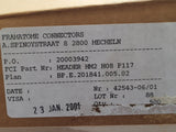 (500 PCS) HM2H08P117LF FCI CONN SHROUD HARD METRIC 125POS