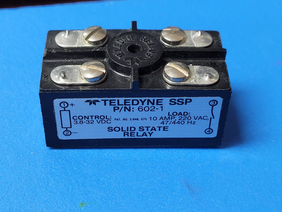 (1 PC) Teledyne Solid State Relay 602-1 NSN 5945-01-099-9759