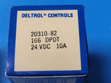(1 PC) 20310-82 DELTROL Electromechanical Relay 24VDC 480Ohm 13A DPDT