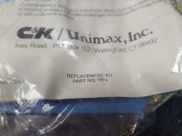(1 PC) 2HBR55-5 UNIMAX SWITCH RP4 REPLACEMENT KIT FOR KSR-T & KSR-F SWITCH