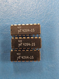 (2 PCS) MT4264-15 MICRON Page Mode DRAM, 64KX1, 150ns, MOS, PDIP16