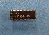 (2 PCS) MT4264-15 MICRON Page Mode DRAM, 64KX1, 150ns, MOS, PDIP16