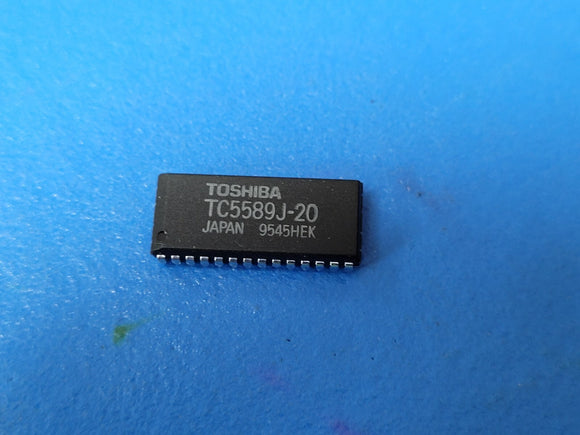 (2 PCS) TC5589J-20 TOSHIBA Cache SRAM, 8KX9, 20ns, CMOS, SOJ-28