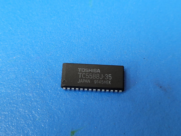 (2 PCS) TC5588J-35 TOSHIBA Cache SRAM, 8KX8, 35ns, CMOS, SOJ-28