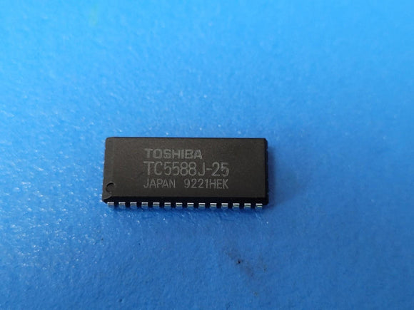 (2 PCS) TC5588J-25 TOSHIBA Cache SRAM, 8KX8, 25ns, CMOS, SOJ-28
