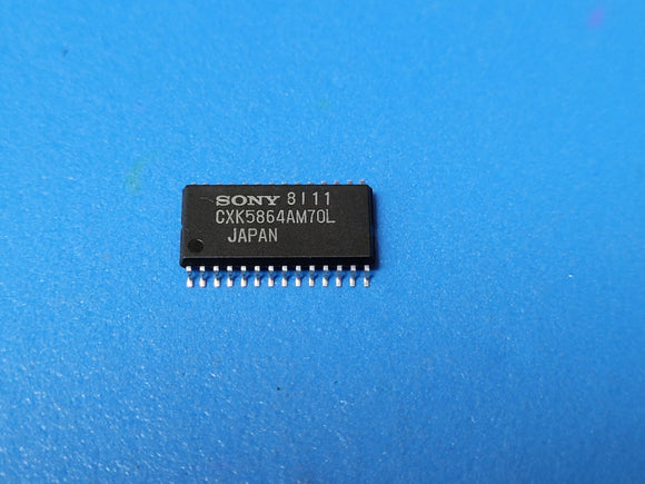 (2 PCS) CXK5864AM-70L SONY Standard SRAM, 8KX8, 70ns, CMOS, SOIC-28