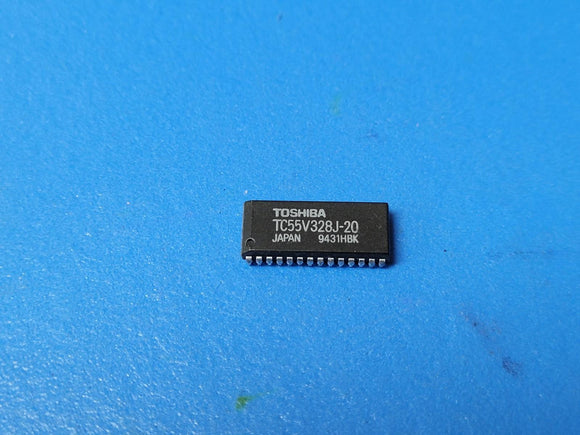 (2 PCS) TC55V328J-20 TOSHIBA Cache SRAM, 32KX8, 20ns, CMOS, SOJ-28