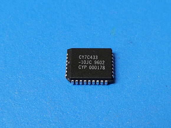 (1 PC) CY7C433-10JC CYPRESS FIFO 4KX9 10ns Asynchronous CMOS PLCC-32
