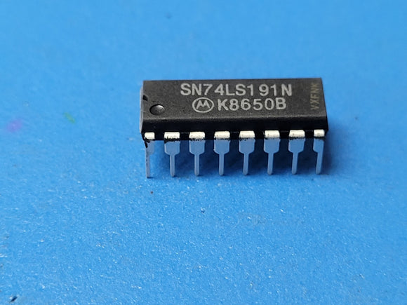 (2 PCS) SN74LS191N Counter IC Binary Counter 1 Element 4 Bit Positive Edge DIP16