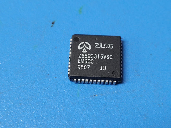 (1) Z8523316VSC Serial I/O Controller 1 Channel 0.512MBps 16.384MHz CMOS PLCC44