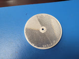 (1 PC) SAE-A-71 Sate-lite-35 DOT, Round Reflector Clear 3"