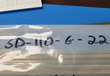 (2PC) SD-110-G-22 SAMTEC 20 POS .100" Double Row Screw Machine Socket Strip GOLD