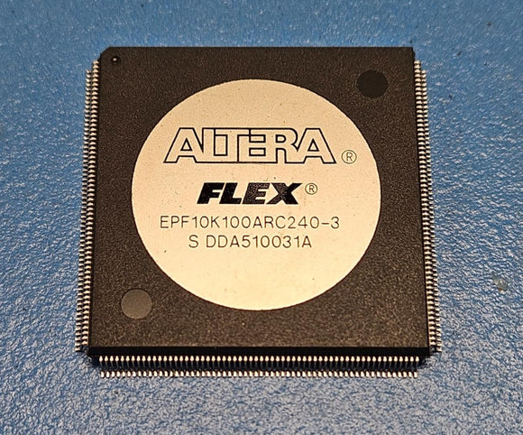 (1) EPF10K100ARC240-3 FPGA - Flex 10K 624 LABs 189 IOs, 240-QFP