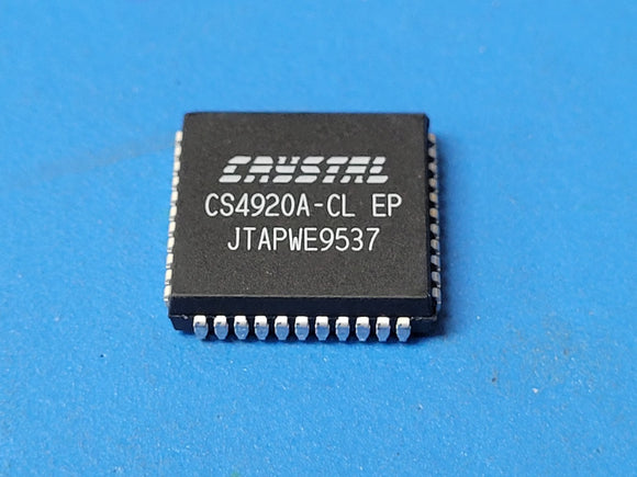 (1 PC) CS4920A-CL CRYSTAL SEMI, Multi-Standard Audio Decoder - DAC PLCC-44