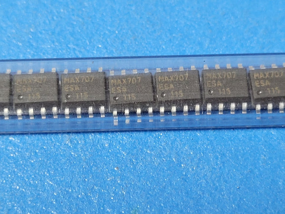 (1 PC) MAX707ESA MAXIM Supervisor Push-Pull, Push-Pull 1 Channel 8-SOIC