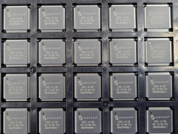 (1 PC) RSC-4128 SENSORY INC. Speech Recognition Processor LQFP-100