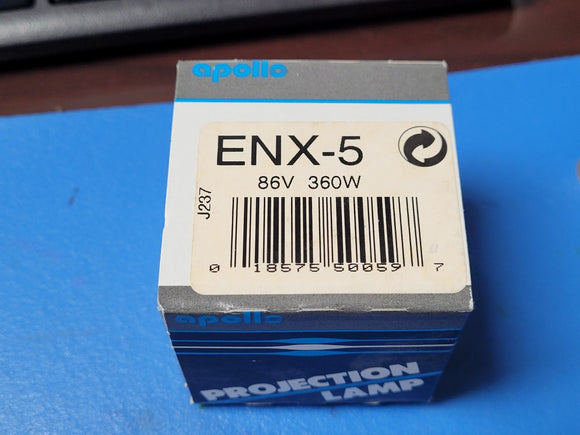 (1 PC) ENX-5 APOLLO PROJECTION LAMP 86V 360W