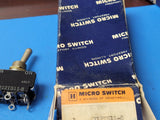 (1 PC) Microswitch 212TS11-8 Toggle Switch - ON / Momentary ON - NOS