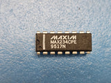 (2PCS) MAX234CPE Maxim Line Driver, 4 Func, 4 Driver, CMOS, PDIP16
