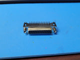 (10) G17C2500132EU AMPHENOL D-sub 25 Pin Right Angle PCB Mount Female Connector