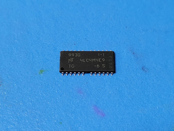 (2 PCS) MT4LC4M4E9TG-6 MICRON EDO DRAM, 4MX4, 60ns, CMOS, TSOP-24