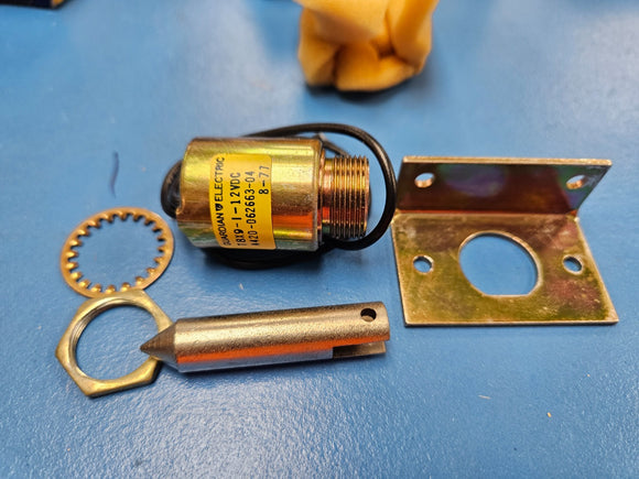 (1) T8X9-I-12D Guardian Tubular Solenoid Intermittent Cycle 12VDC