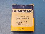 (1) 1240-2C-120A Guardian Medium Power Relay 120VAC 60Hz 10A Non-Inductive