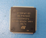 (1PC) ST10R167-Q3 MCU 16-bit ST10 CISC/RISC ROMLess 5V 144-Pin PQFP
