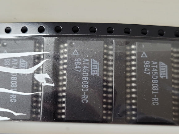 (1 PC) AT45DB081-RC ATMEL FLASH Memory IC 8Mbit SPI 10 MHz 28-SOIC