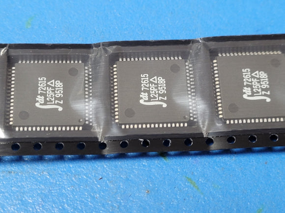 (1 PC) IDT72615L25PF IDT Bi-Directional FIFO 512X18 15ns Synchronous CMOS TQFP64