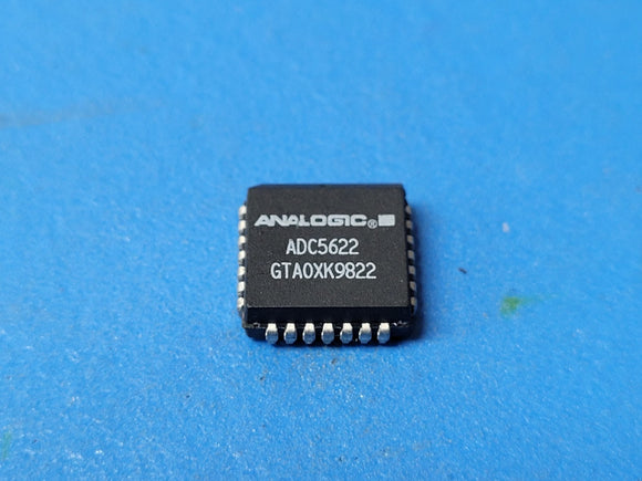 (1 PC) ADC5622 ANALOGIC IC, PLCC-28 OBSOLETE VINTAGE NOT MANY AROUND