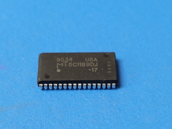 (2 PCS) MT5C1189DJ-17 MICRON Standard SRAM, 128KX9, 17ns, CMOS, SOJ-32