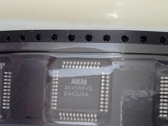(1 PC) AAK4586VQ AKM Audio Codec 2ADC / 6DAC 24-Bit 44-Pin LQFP