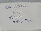 (1 PC) AAK4586VQ AKM Audio Codec 2ADC / 6DAC 24-Bit 44-Pin LQFP