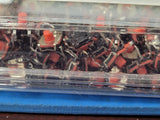 (25PC) KSFI0M01250SH Soft Actuated Tactile Switch SPST 7.4 x 7.4mm with THT pins