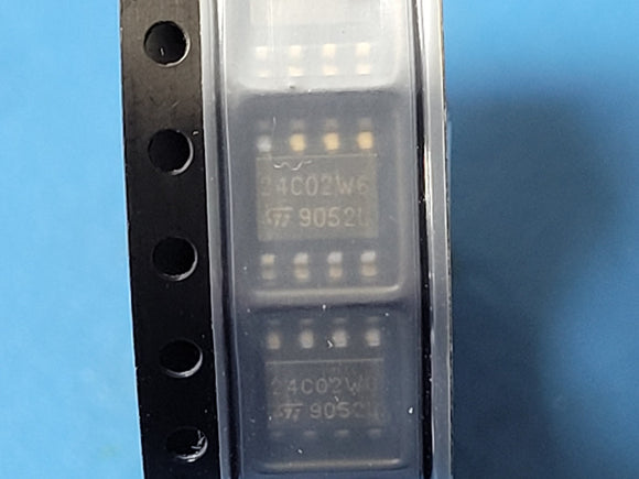 (11 PCS) M24C02WMN1T STMICRO EEPROM, 2KX1, Serial, CMOS, SOIC8