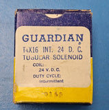 T4X16-I-24 Guardian Tubular Solenoid 24VDC Intermittent Cycle