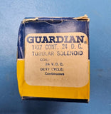 T4X7-C-24D Guardian Tubular Solenoid 24VDC Continuous Cycle