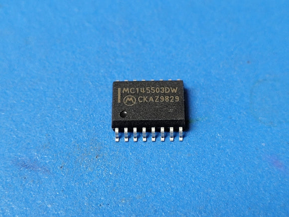 (1 PC) MC145503DW MOT PCM Codec A/MU-Law 1-Func CMOS SOIC-16