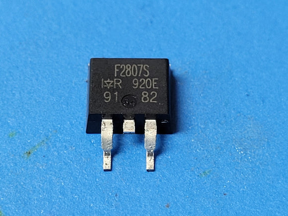 (10 PCS) IRF2807S IR Trans MOSFET N-CH 75V 82A 3-Pin(2+Tab) D2PAK