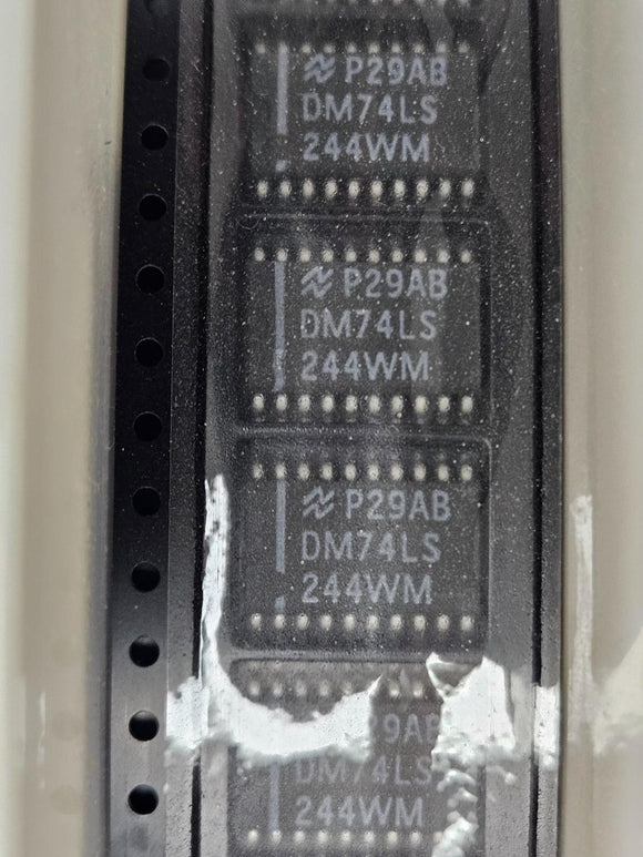 (10PC) DM74LS244WMX NSC Bus Driver, 2-Func, 4-Bit, True Output, TTL, SOIC20