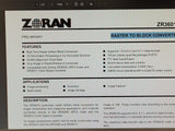 (1 PC) ZORAN ZR36015PQC-30 RASTER TO BLOCK CONVERTER, CMOS, PQFP-100