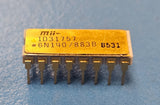(1PC) 6N140/883B MII  Output Optocoupler, 4-Element, 1500V  Gold Leads 16CDIP