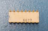 (1PC) 6N140/883B MII  Output Optocoupler, 4-Element, 1500V  Gold Leads 16CDIP