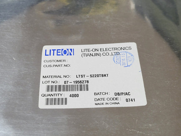 (100 PCS) LTST-S220TBKT LITEON LED Uni-Color Blue 468nm 2-Pin SMD T/R